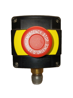 ALLEN BRADLEY EMERGENCY E-STOP MOMENTARY BUTTON  800G-1 / 800G-XBA