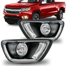 For 2015-2019 Chevy Colorado Bumper Fog Lights Driving Lamps-Left and Right