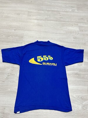 Vintage 555 SUBARU World Rally Team size S 90's | eBay Tシャツ