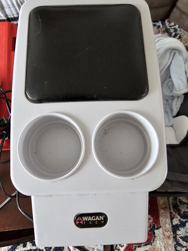 Wagantech Travel Cooler Warmer Lunch Box #2577 Electric 12 Volt DC WORKS Tested