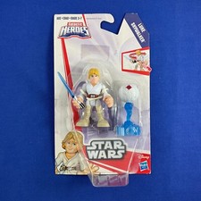 LUKE SKYWALKER with Training Remote STAR WARS Galactic Heroes 2.5" Figure MOC