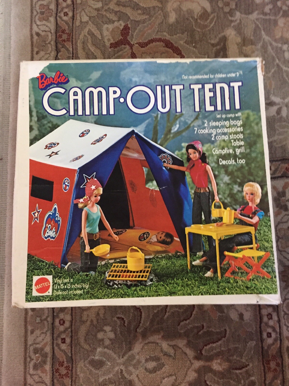 barbie camp out tent