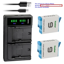 Kastar 3.85V 1900mAh Battery LTD2 USB Charger for GoPro HERO 9 Black Edition