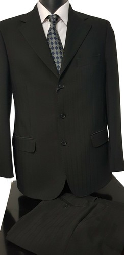 Vestito Uomo Sorbino Nero Classico made in Italy | eBay