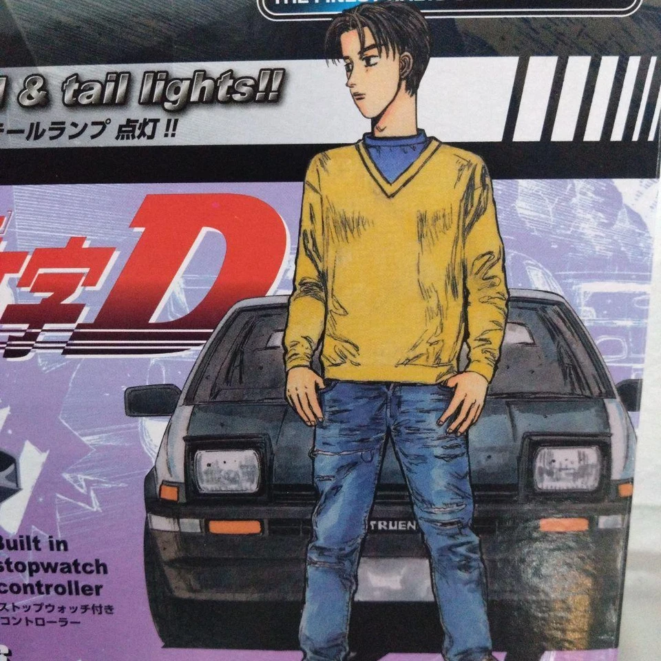 Kyosho First Mini-Z Initial D Toyota Sprinter Trueno AE86 Carbon Bonnet Spec - Image 2 of 4