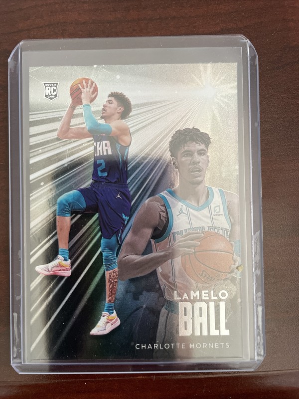 LaMelo Ball Essentials Rookie 2020-21 Panini Chronicles RC Card #201 Hornets