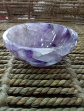 Amethyst Unique Spiritual Handcrafted Bowls Healing Natural Crystals