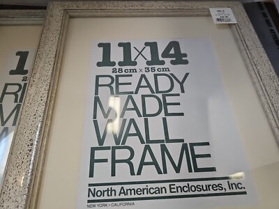 2 BRAND NEW Ready Made Picture Frames Wall Photo Frames 11x14''