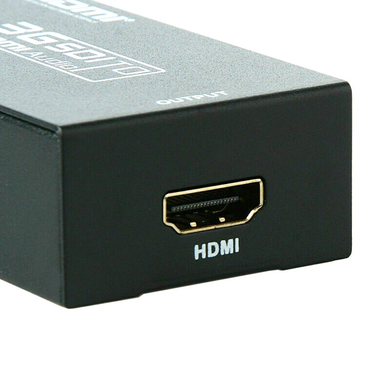 3G-SDI to HDMI Converter BNC Coax Video Audio Adapter 100m Transmitter 1080P60 - Image 3 of 4