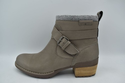 Merrell Womens Size 9.5 Shiloh II Moon Rock Zip Waterproof Booties Boots - Picture 7 of 11