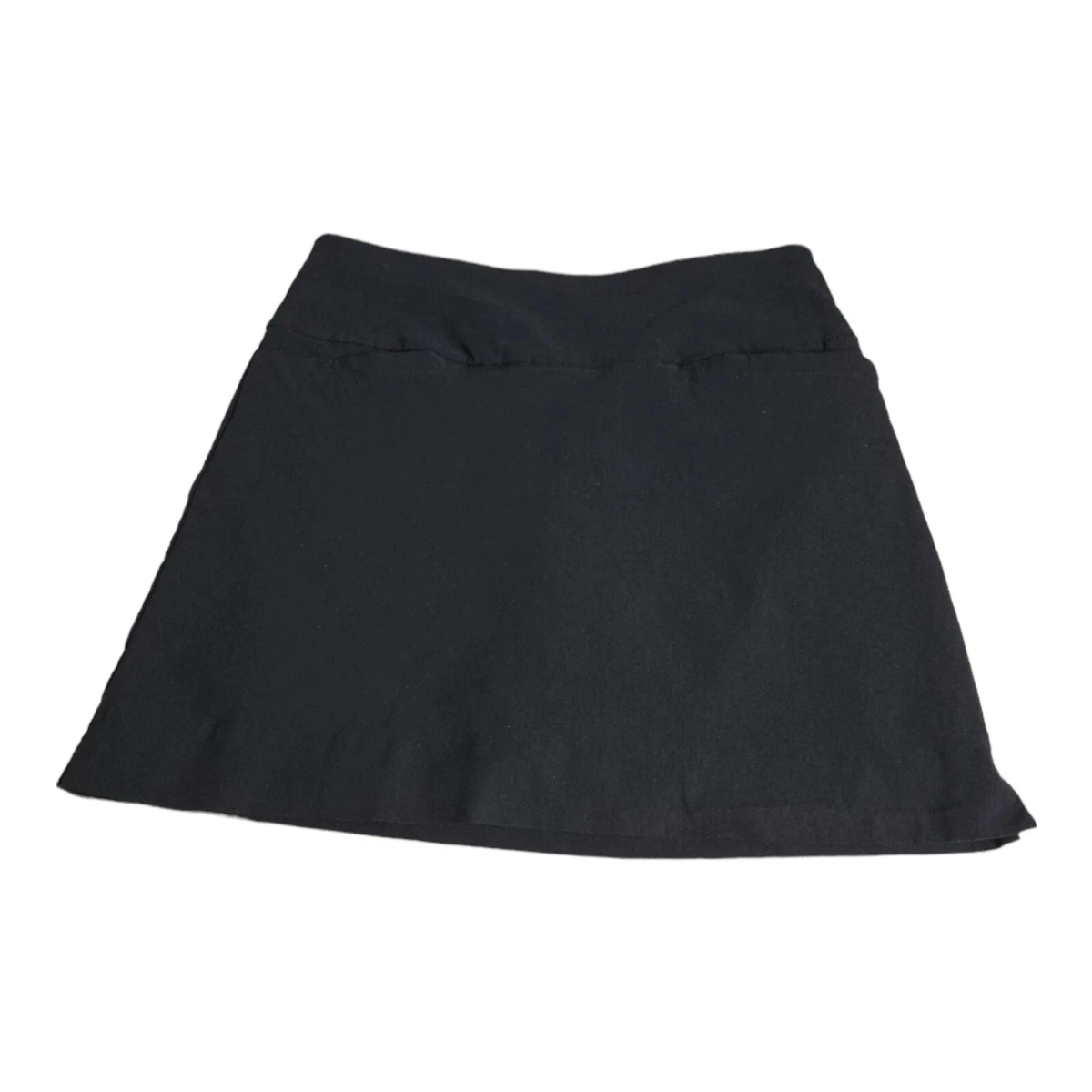 Ladies black golf skort top