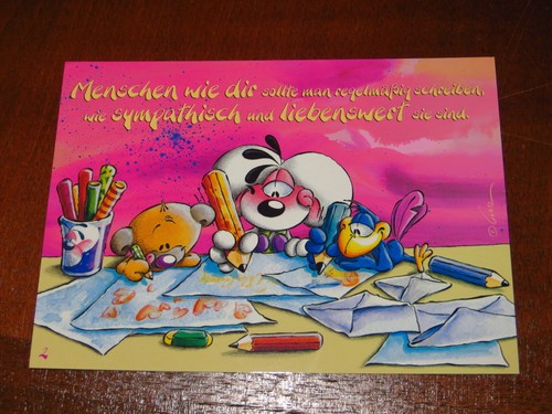 Diddl Postkarte H -Serie Deutsch AUSSUCHEN Rarität NEU 1-94 Rückseite grau - Picture 3 of 31