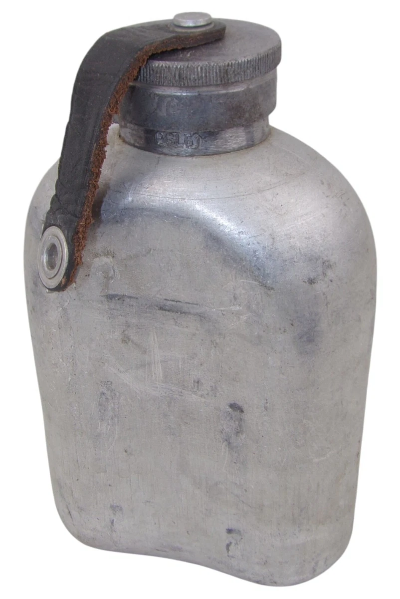 Gourde Vintage Markill Eloxiert - 1 Litre - Allemagne - Matériel De Camping