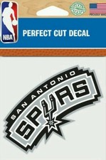 San Antonio Spurs Logo 4x4 Perfect Cut Car Decal See Description 
