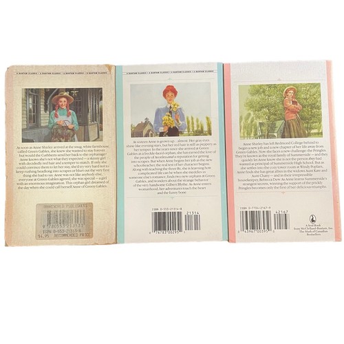 3 x Anne of Green Gables By L. M. Montgomery Children YA Fiction Novels - Bild 2 von 20