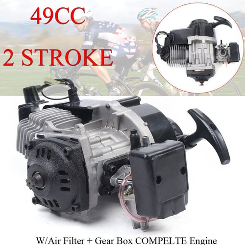 47CC 49CC 2 Stroke Bicycle Gas Complete Engine Motorized Engine Bike Motor Kit eBay