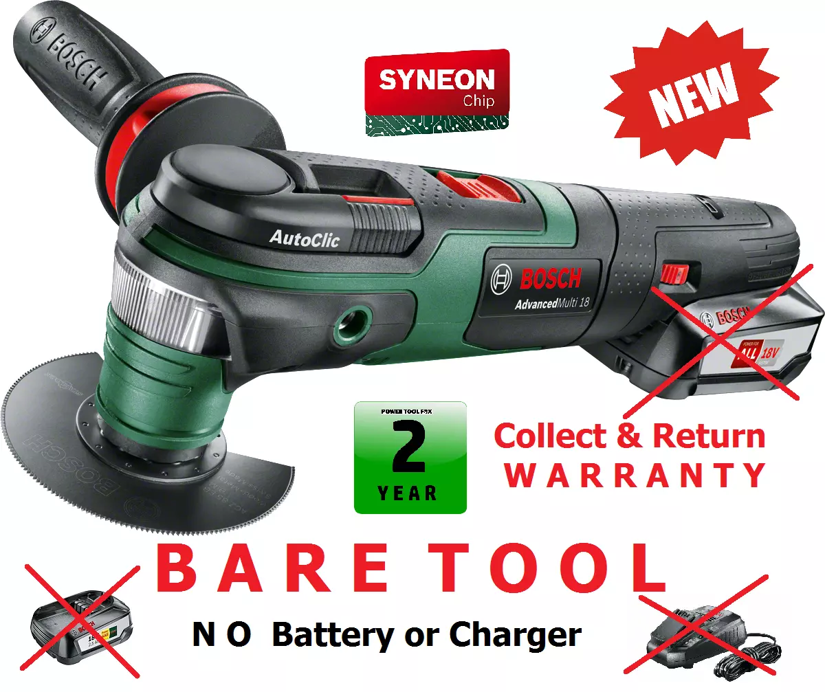 Bosch multi sale tool 18v bare
