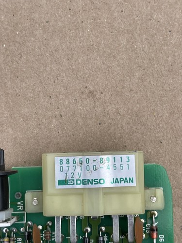 1991-1995 Toyota Pickup 4Runner A/C Amplifier Cooling Stabilizer 88650-89113 - Picture 4 of 11