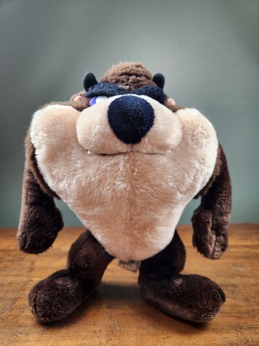 Warner Brothers Taz Plüsch braun Stofftier 1971 Tasmanian Devil Mighty Star Vintage - Bild 3 von 6