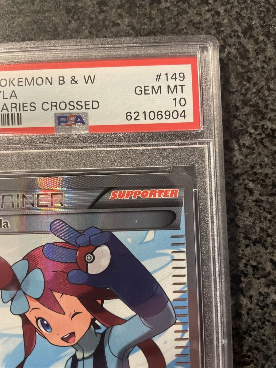 Skyla PSA 10 Full Art LOW POP 19 Pokemon 2012 Boundaries Skyla PSA 10 Full Art LOW POP 19 Pokemon 2012 Boundaries