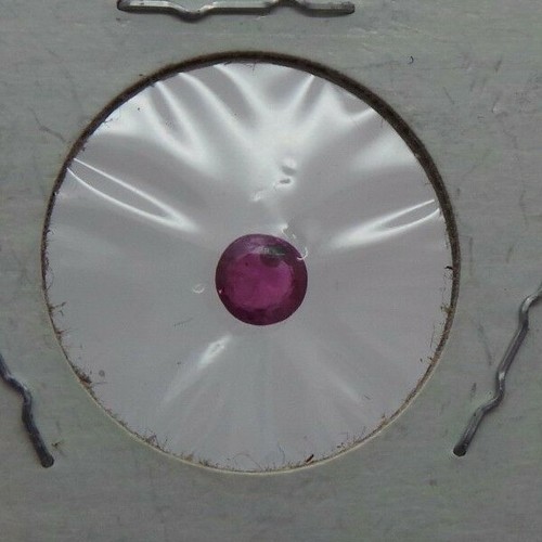 NATURAL ROUND RUBY 5.00 MM APXT. .50 CARAT AI-381 - 第 1/6 張圖片