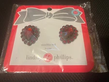 Lindsay Phillips Interchangeable Shoe Snap Charm Mischka Red Collector Edition