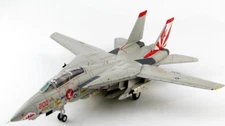 HM Air Power Series Grumman F-14A Tomcat Miss Molly VF-111 USS 1/72 plane model