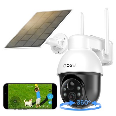AOSU SolarCam D1 SE C9E2DA11 WiFi-Solarkamera 3K 5 MP