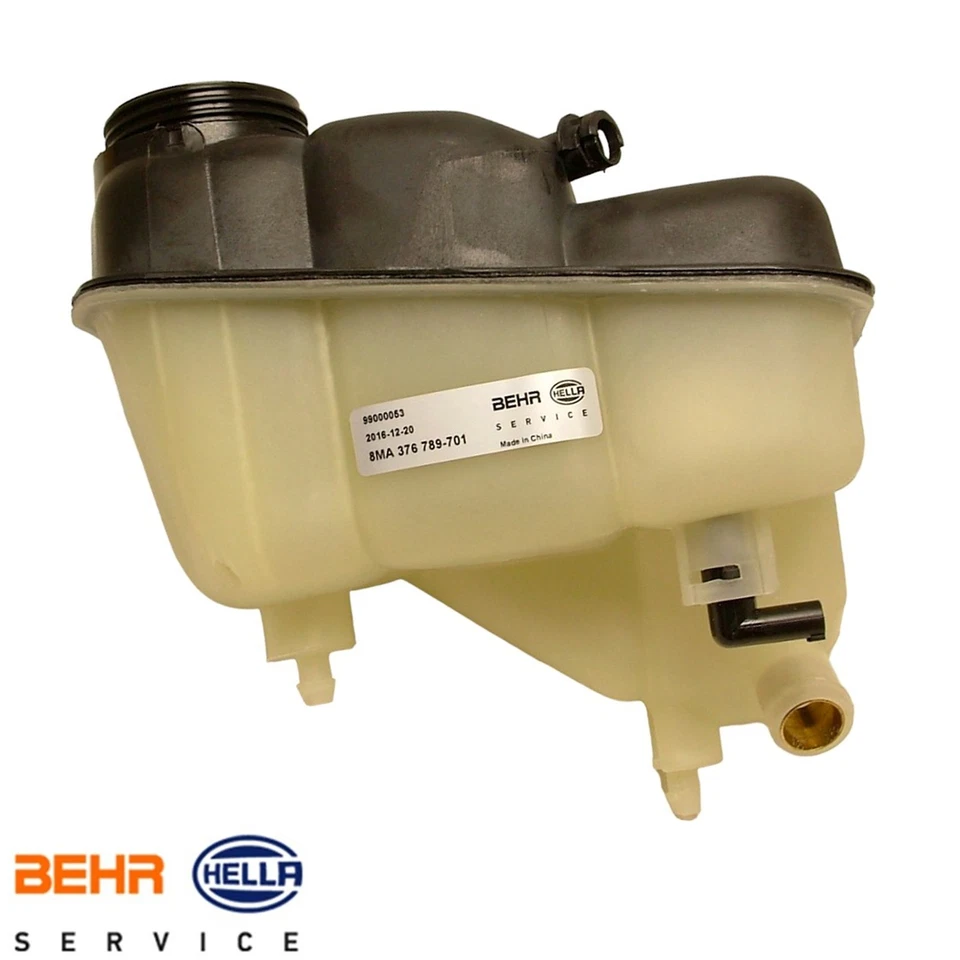 Tanque de expansión de desbordamiento de refrigerante del radiador con sensor 2003-11 Mercedes CL CLS E Foto 2 de 4