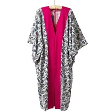 Coolibar Women's Pink Cover Up L UPF 50+ Sun Protection Kimono NEW - CJ