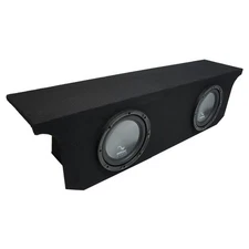 2007-2018 Jeep Wrangler JK Unlimited Harmony R104 Dual 10" Sub Box Enclosure