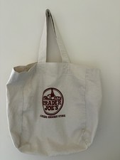 Rare Trader Joe's Double Handle Cotton Reusable Tote with Logo
