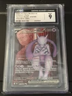 2025 Pokemon Destined Rivals Team Rocket's Mewtwo ex #213/182 CGC 9 MINT