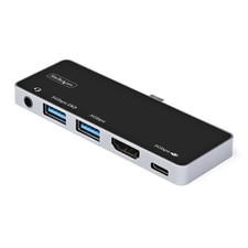 Image of StarTech USB C Multiport Adapter - USB-C to 4K 60Hz HDMI 2.0 100W Power Deliv...