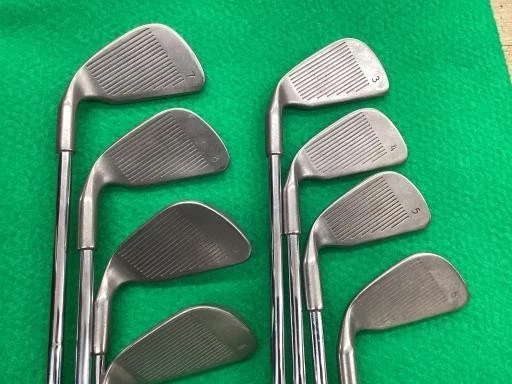Ping EYE 2 Stainless 9S Orange Dot Iron Set 3-PW(8Clubs) Flex UNI ZZ LITE Steel - Image 2 of 4