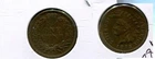 1883 INDIAN HEAD PENNY XF 8844T