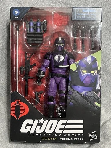 Hasbro GI Joe 6” Classified - #117 Conra Techno-Viper Sealed Action Figure
