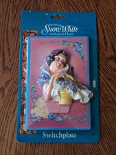 Vintage New Snow White And Seven Dwarfs Switchplate