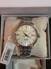SEIKO PRESAGE SRPG23J1 Automatic Watch Martini Cocktail Time White Date 4R35 NOS 3