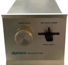Dynaco Quadaptor QD-1 / Dynaquad System / Audio 4D Stereo Adaptor - Vintage