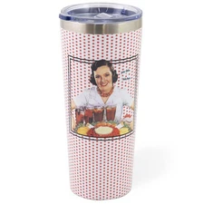 Boston International Anne Taintor 22oz Stainless Steel Travel Tumbler with Lid 