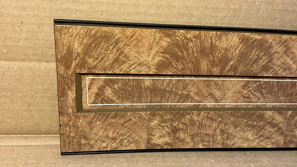 OEM 1980-90 Buick Electra Park Avenue right Dash Panel Woodgrain Bezel Passenger - Image 2 of 4
