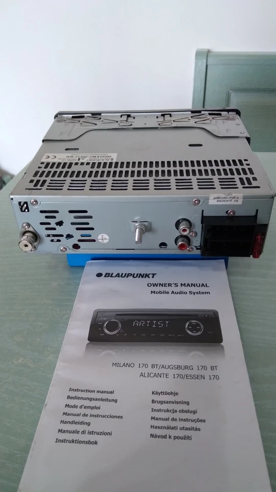 AUTORADIO BLAUPUNKT ESSEN 170 RDS MP3 CD 1 DIN - Immagine 2 di 2