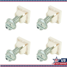 License Plate Screws Set 4 Stainless Steel Nylon Insert License Plate Screws Set 4 Stainless Steel Nylon Insert