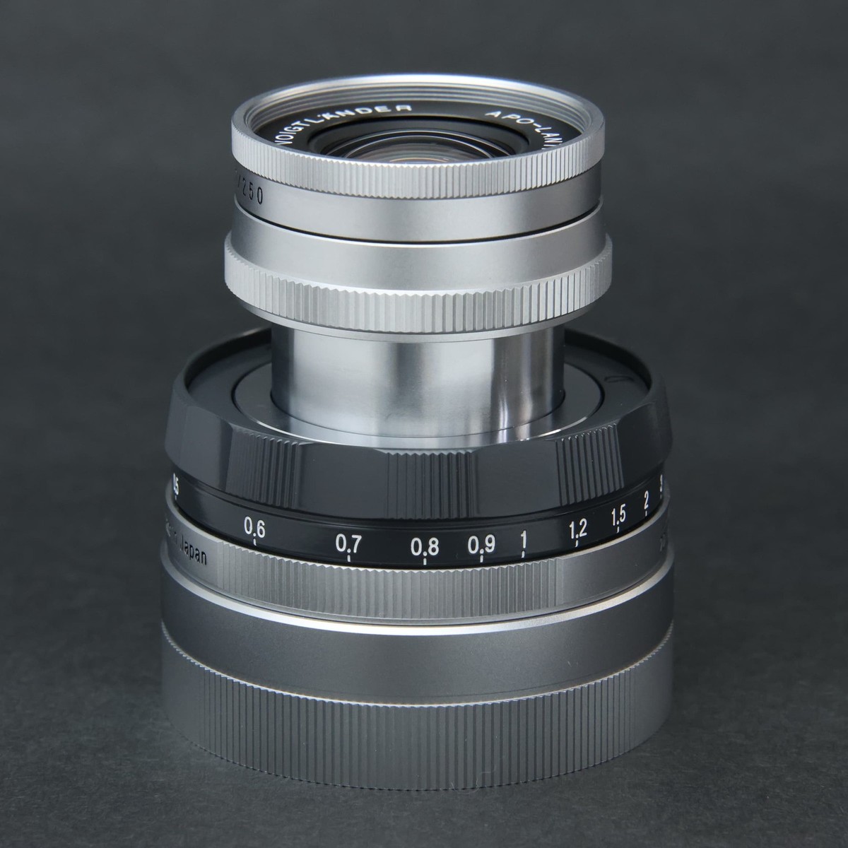 Voigtlander APO-LANTHAR 50mm F/3.5 VM Limited Gray/Chrome (Leica M