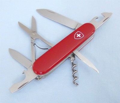 VTG. 1981 Victorinox ''Policeman'' 91mm. w/ box NOS - See Description for US Duty