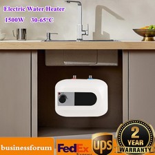 Electric Water Heater Kitchen Instant Hot Water Heater Mini-tank Heater 110v