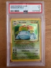 1999 POKEMON BASE SET UNLIMITED #15 VENUSAUR-HOLO PSA 5