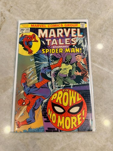 Marvel Tales #60 1975 Marvel Comic Bronze Age F-VG Spider-Man Prowler
