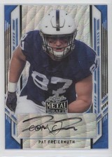 2021 Leaf Metal Draft Portrait Blue Wave /30 Pat Freiermuth #PA-PF1 Auto 0s1n